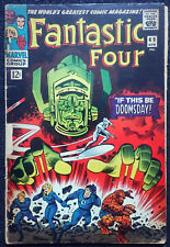 Fantastic Four #49 👓 1st Full Galactus 👓 1966 Silver Surfer picture
