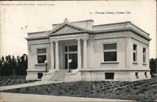 1909 Covina,CA Carnegie Library Teich Los Angeles County California Postcard picture