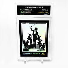 JOHANN STRAUSS II Card 2023 GleeBeeCo Silhouette Holo #JHSL-L /49 STUNNING picture