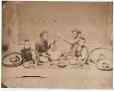 Photo 1880 musician Anamites (Indochina) picture