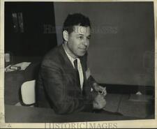 1969 Press Photo Dr Amitai Etzioni at Southern Sociological Society, New Orleans picture