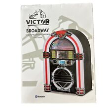 [New] Victor Broadway Desktop Bluetooth Jukebox With CD Player picture