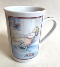 Vtg 1985 Bessie Pease Gutmann LULLABY Coffee Mug Tea Cup Baby Gift Heirloom EXCL picture