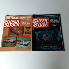 Super Stock And Drag Illustrated Magazines 2 Issues 1969 Drag Racing picture