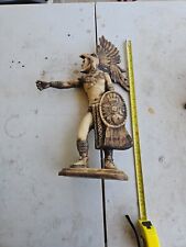 Large Aztec Jaguar Warrior Statue, carved sculpture, Eagle figurine picture