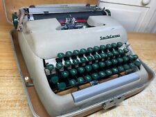 1956 Smith-Corona Clipper Working Vintage Portable Typewriter w New Ink & Case picture