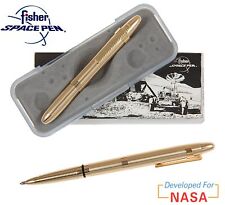 Fisher Space Pen #400GCL / Lacquered Brass - Gold Bullet Pen with Clip  picture