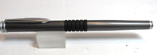 Terzetti Crown DK GREY Metal Fountain Pen Iridium M Nib+Converter/Gift Box+Pouch picture