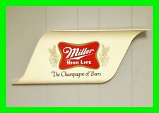 Unique Large Vintage Miller High Life Wall Hanging Bar Sign ~ Man Cave ~ Shop  picture