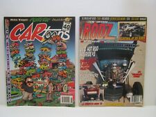 New 2023 Car Toons Magazine #40 Aug Sept + OL Skool Rodz Rat Rod Magazine #26 picture