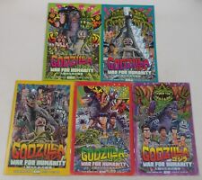 Godzilla: War for Humanity #1-5 VF/NM complete series IDW - all B variants picture
