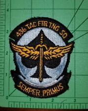 Authentic USAF, 436th TFTS Tactical Fighter Training Squadron Patch BRAND NEW picture