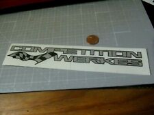CW Sticker Decal ORIGINAL old stock PERFORMANCE picture