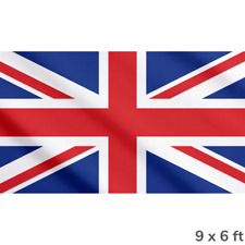 Extra Large Union Jack (9x6ft) Giant Massive Huge Union Flag Free UK Delivery picture