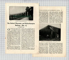 (6066) The Oxford Worcester & Wolverhampton Railway Kidderminster - 1913 Article picture