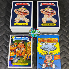 GARBAGE PAIL KIDS CHROME 2 COMPLETE 110-CARD BASE SET +WRAPPER 2014 2ND SERIES picture