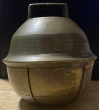 Antique Large Brass Bronze Sleigh Bell 3