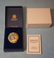 HALCYON DAYS ENAMELS Trinket Pill Box WIZARD OF OZ Smithsonian MINT in Orig Box picture