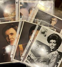 Star Trek TOS And Next Generation Autograph 8x10 Photo Lot Of 6 8x10 picture