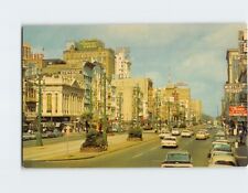 Postcard Canal Street New Orleans Louisiana USA picture
