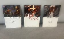 Lot of 3 Civil War and Front Line A Marvel Comics Event Graphic Novels picture