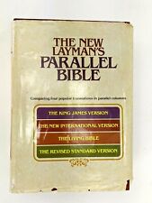 The New Layman’s Parallel Bible KJV, NIV, Living Bible, RSV, (1981) HC picture