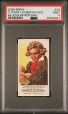 LUDWIG VAN BEETHOVEN 2009 Topps A & G MINI #83 PSA 9 MINT picture