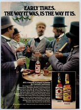 Early Times Kentucky Whisky Pioneer Balloonist 1982 Print Ad 8