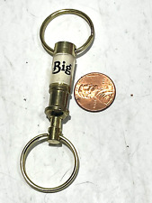 Vintage Big Tex Texas TX Metal Double Ended Keychain RARE picture
