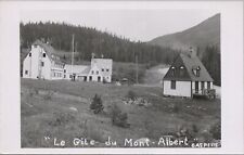 RPPC Postcard Le Gite du Mont Albert Canada picture