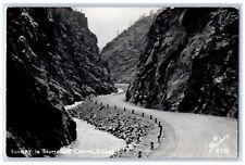 c1950's Highway In Thompson Canon Colorado CO Sanborn RPPC Photo Postcard picture