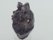 Anatomical Shaped Crystal Human Heart Dream Amethyst Crystal Carving 2.5