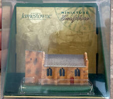 New Historic Jamestowne Memorial Church Miniature Sculpture 2010 Design Masters picture