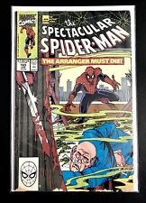 Marvel Comic Book The Spectacular Spider-Man #165 JUN/1990 The Arranger Must Die picture