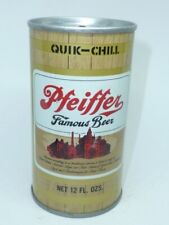 Empty Top Opened 12oz Pfeiffer Famous Beer S.S. Tab-Top picture