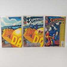Superman The Man of Steel Vol1 #30 3 Book Lot, 2 Covers Sealed Open | VG+ B&B DC picture