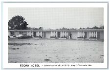 c1960 Exterior View Econo Motel Building Sarcoxie Missouri MO Vintage Postcard picture