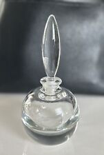 Very Beautiful Antique Clear Glass Perfume Bottle picture