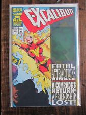 Marvel 1993 EXCALIBUR Comic Book Issue # 71 With Hologram Cover From 1988 Series picture