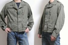 Vintage French army F1-F2 olive field jacket military khaki short style combat V picture