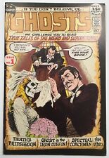GHOSTS #1 (DC Comics 1971) Great Nick Cardy SKULL BRIDE cover (FN+) RARE picture