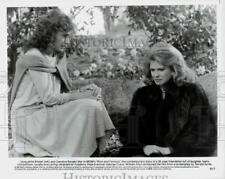 1981 Press Photo Jacqueline Bisset and Candice Bergen in 