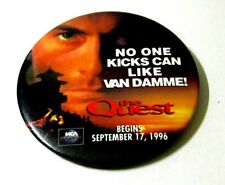 Pinback Button The Quest Premiere Movie  No One Kicks Like Van Damme picture