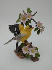 Birds Of The Season Goldfinch -  Masterpiece Porcelain by homco picture