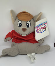Vintage Disney The Rescuers Bernard Bean Bag Plush with Tags Retired picture