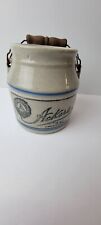Vintage Stoneware Finley Acker & Co. CHEESE CROCK ACKERS picture