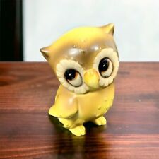 Owl Josef Originals Japan Owl Figurine Statue Original Stickers 3 1/2