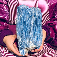 7.67LB Natural beautiful Blue KYANITE with Quartz Crystal Specimen Rough picture