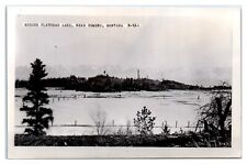 Postcard - Real Photo Across Flathead Lake Near Somers Montana MT RPPC picture