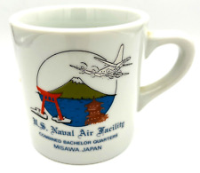 U.S. Naval Air Facility Coffee Tea Mug Combined Bachelor Quarters Misawa Japan picture